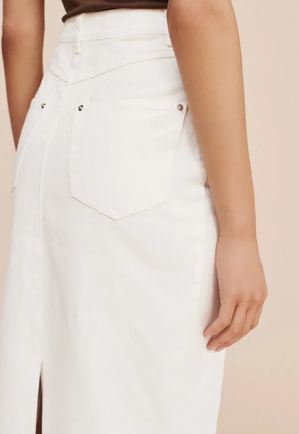 Fashion Harvey Skirt - Vintage White Women Skirts | Denim