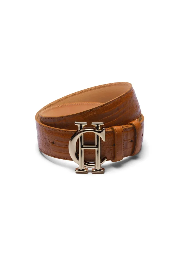 New HC Classic Belt - Tan Croc Women Belts | Belts