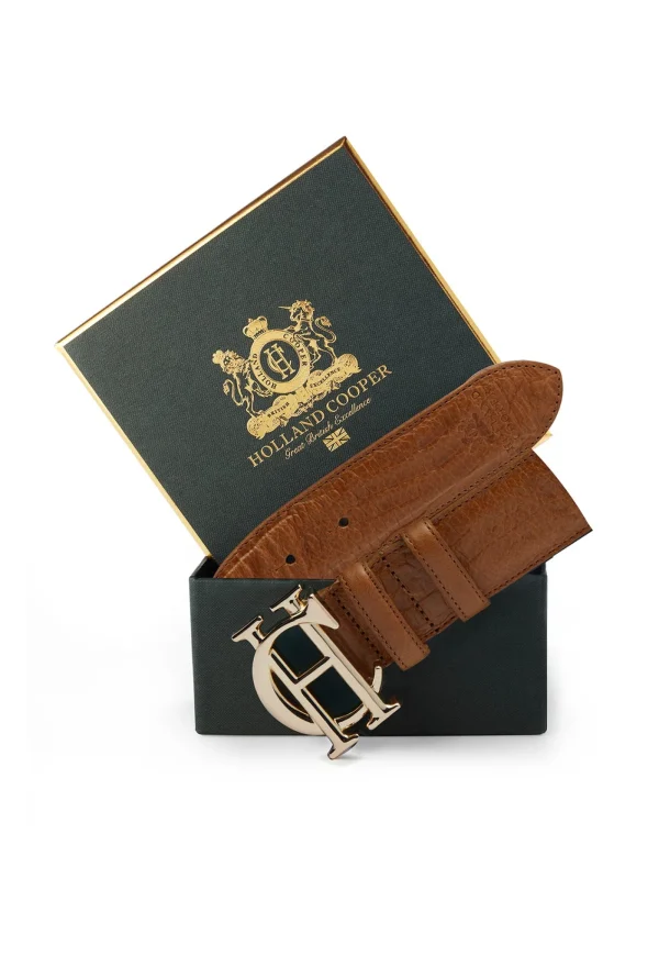 New HC Classic Belt - Tan Croc Women Belts | Belts