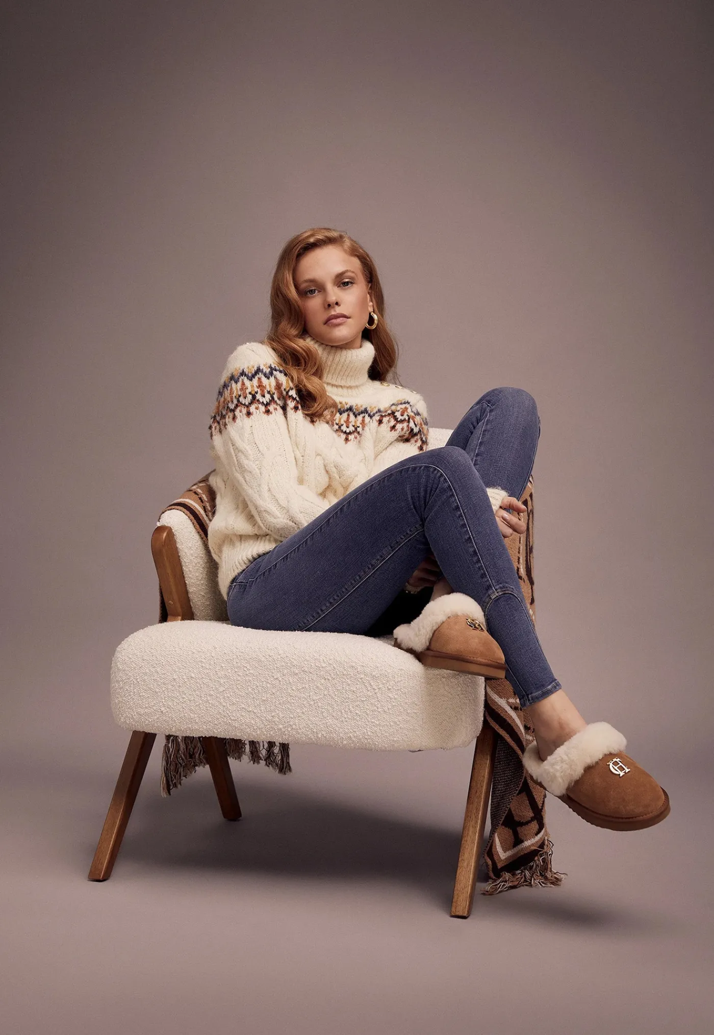 hc_shearling_slipper__tan_6.webp New HC Shearling Slipper - Tan Women Footwear | Slippers
