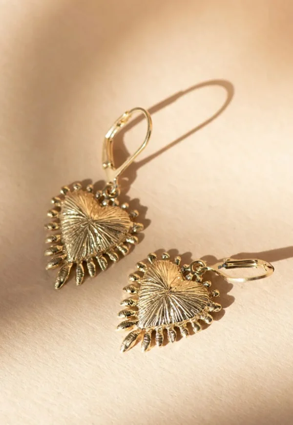 Clearance Heart Rays Earrings Women Jewellery | Jewellery