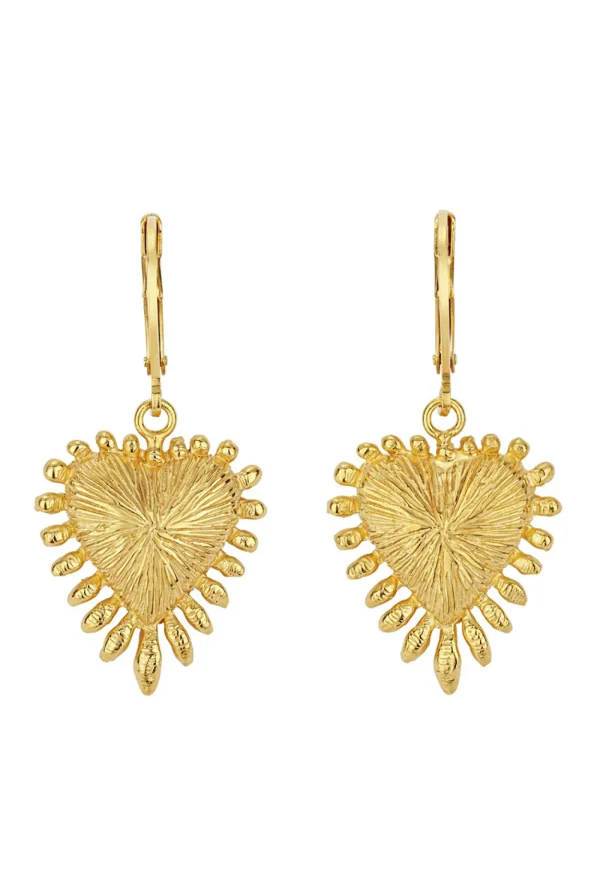 Clearance Heart Rays Earrings Women Jewellery | Jewellery
