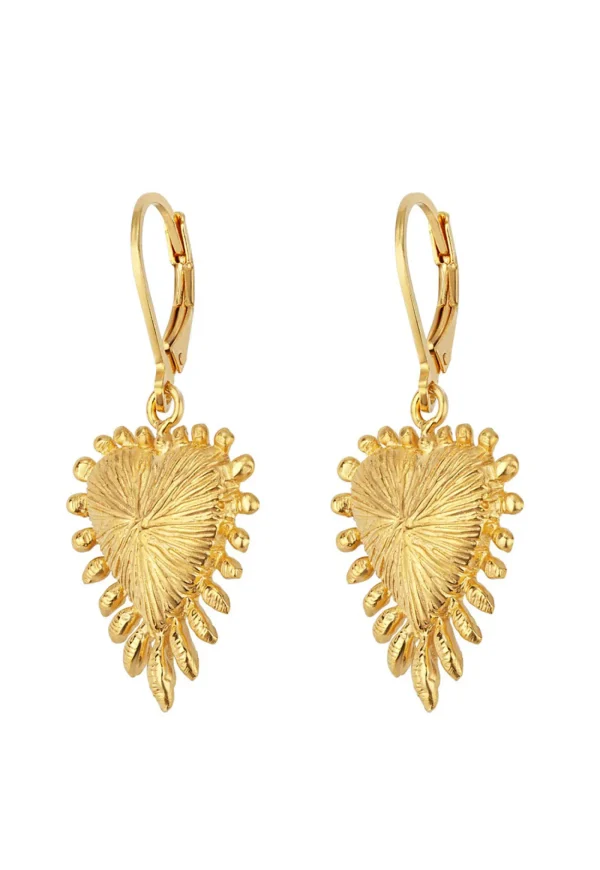 Clearance Heart Rays Earrings Women Jewellery | Jewellery