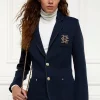 Clearance Henleys Blazer - Navy Women Blazers & Jackets