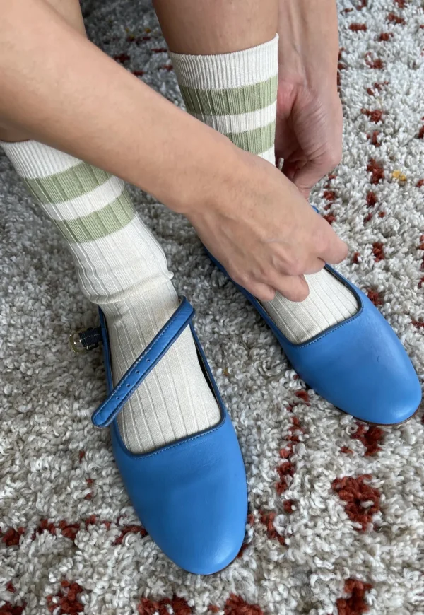 Clearance Her Varsity Socks - Guacamole Women Socks | Socks