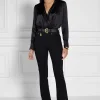 Best High Rise Flared Jean - Black Women Denim