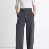 Online High Waisted Belted Wide Leg Trouser - Graphite Women Pants