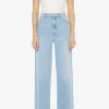 Outlet High Waisted Spinner Zip Flood - Mood Ring Women Denim