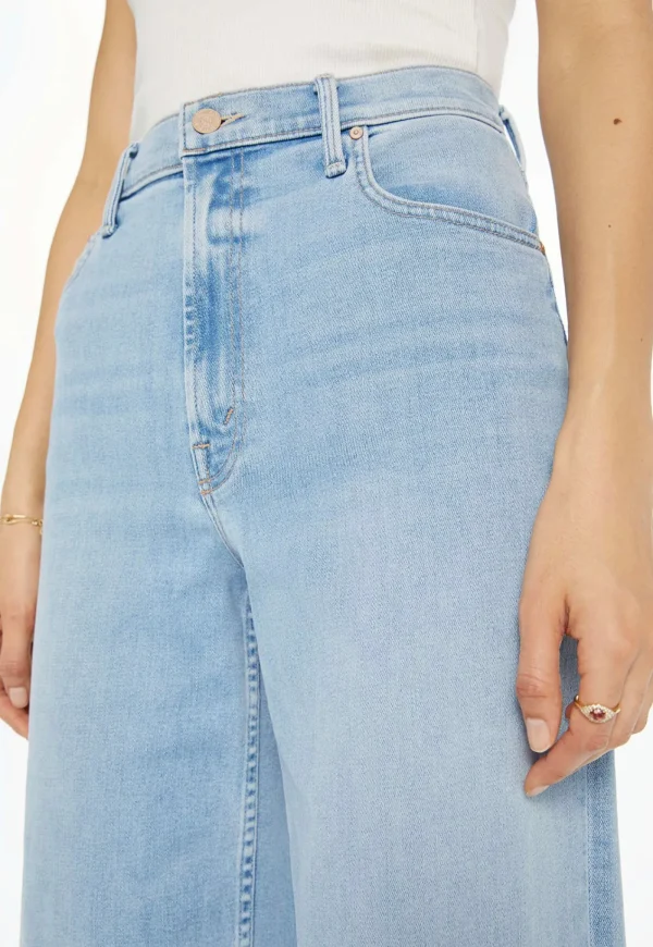 Outlet High Waisted Spinner Zip Flood - Mood Ring Women Denim