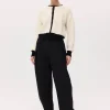Online Hoppen Cardigan - Cream & Black Women Knitwear