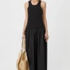 Outlet Horizon Maxi Dress - Black Women Dresses