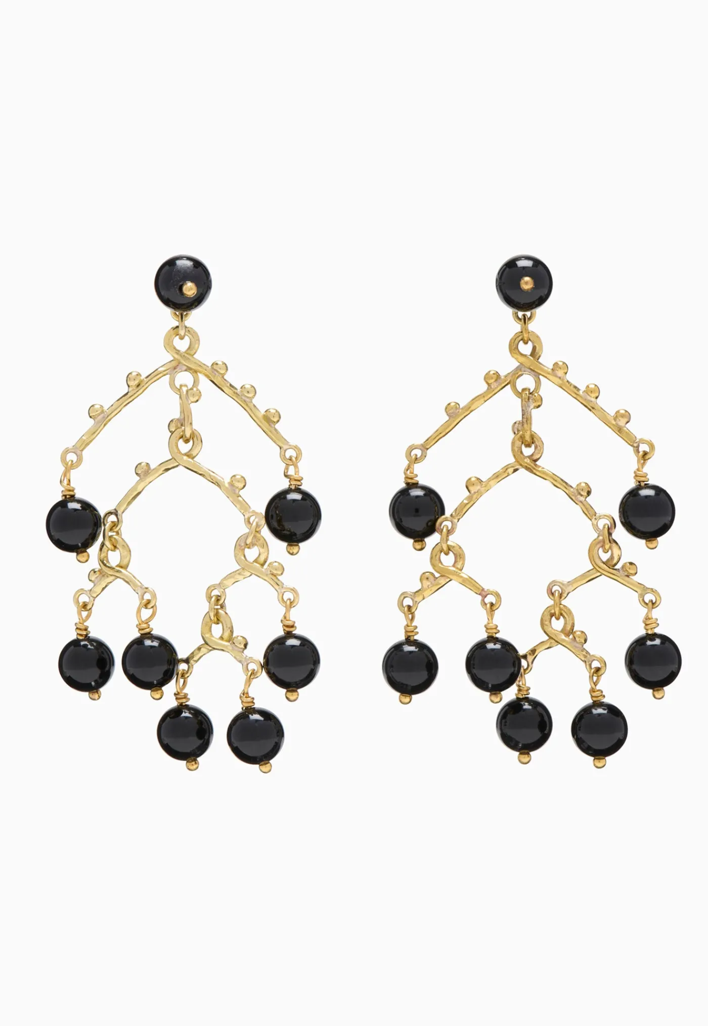 imani_chandelier_earring__0.webp Discount Imani Chandelier Earring - Black Onyx Women Jewellery | Jewellery