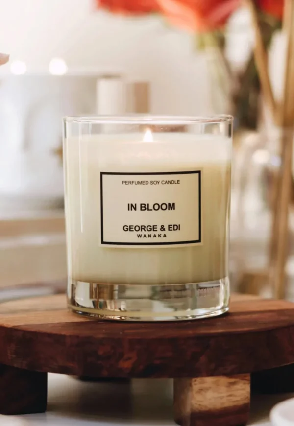 New In Bloom Perfumed Soy Candle Candles