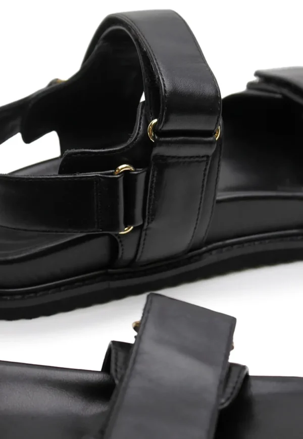Online Isla Sandal - Black Women Footwear | Slides & Sandals