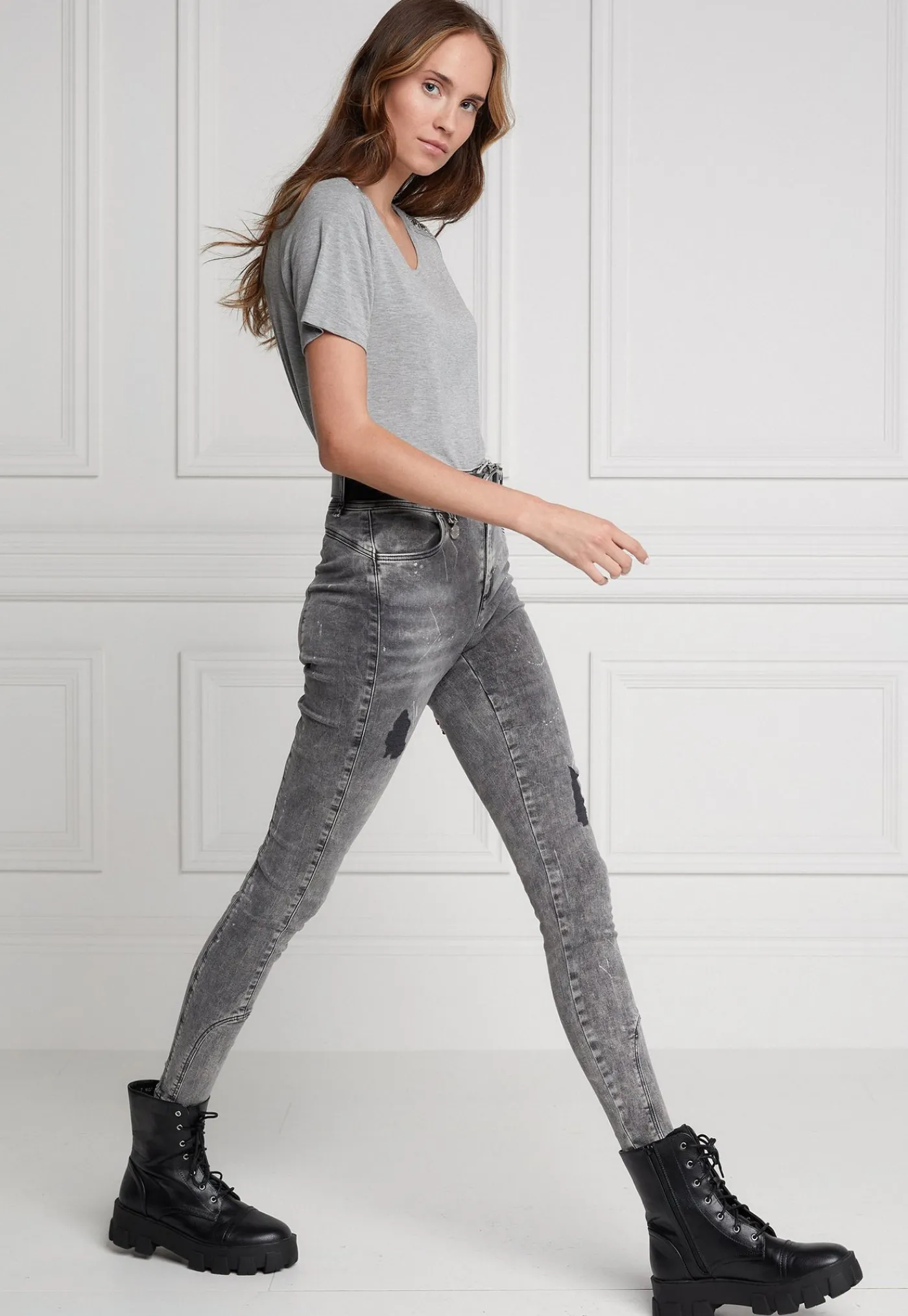 jodhpur_jean__distressed__2.webp Discount Jodhpur Jean - Distressed Ash Grey Women Denim