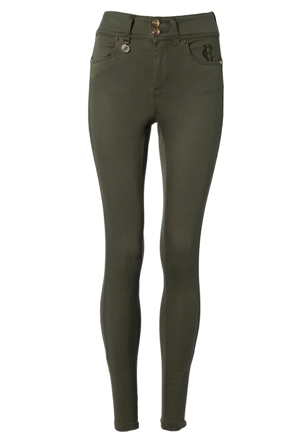 New Jodhpur Jean - Hunter Green Women Denim