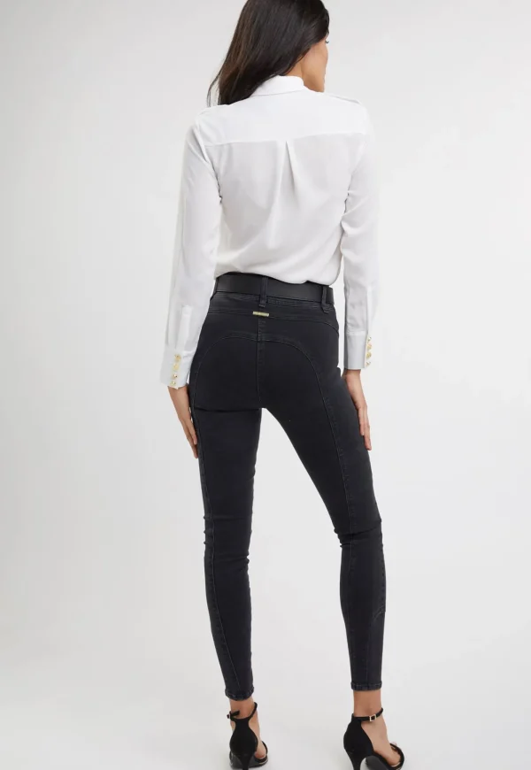 Online Jodhpur Jean - Washed Black Women Denim