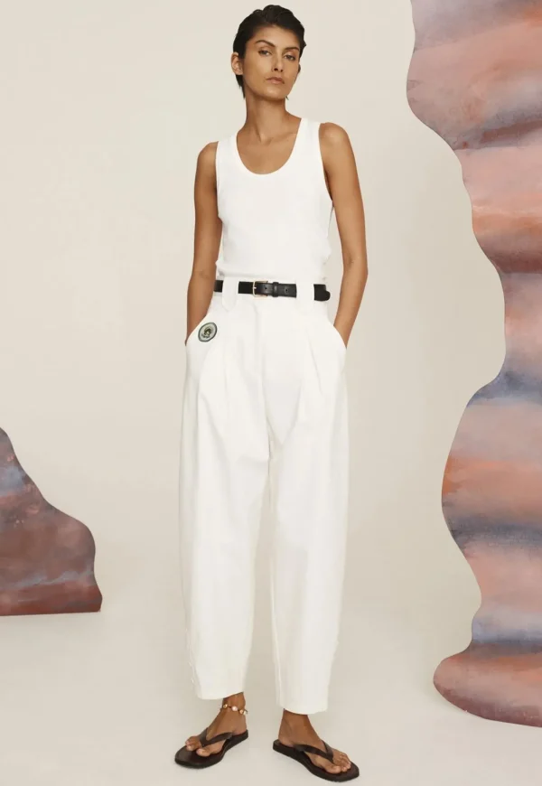 New Josette Pant - Cream Women Pants