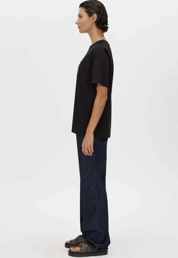 Sale Karine Graphic Tee - Black Women Tops & Tees