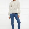 Outlet Kelsie Pointelle Knit - Almond Women Tops & Tees