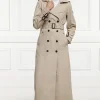 Discount Kendall Waterproof Full Length Trench Coat - Stone Women Coats