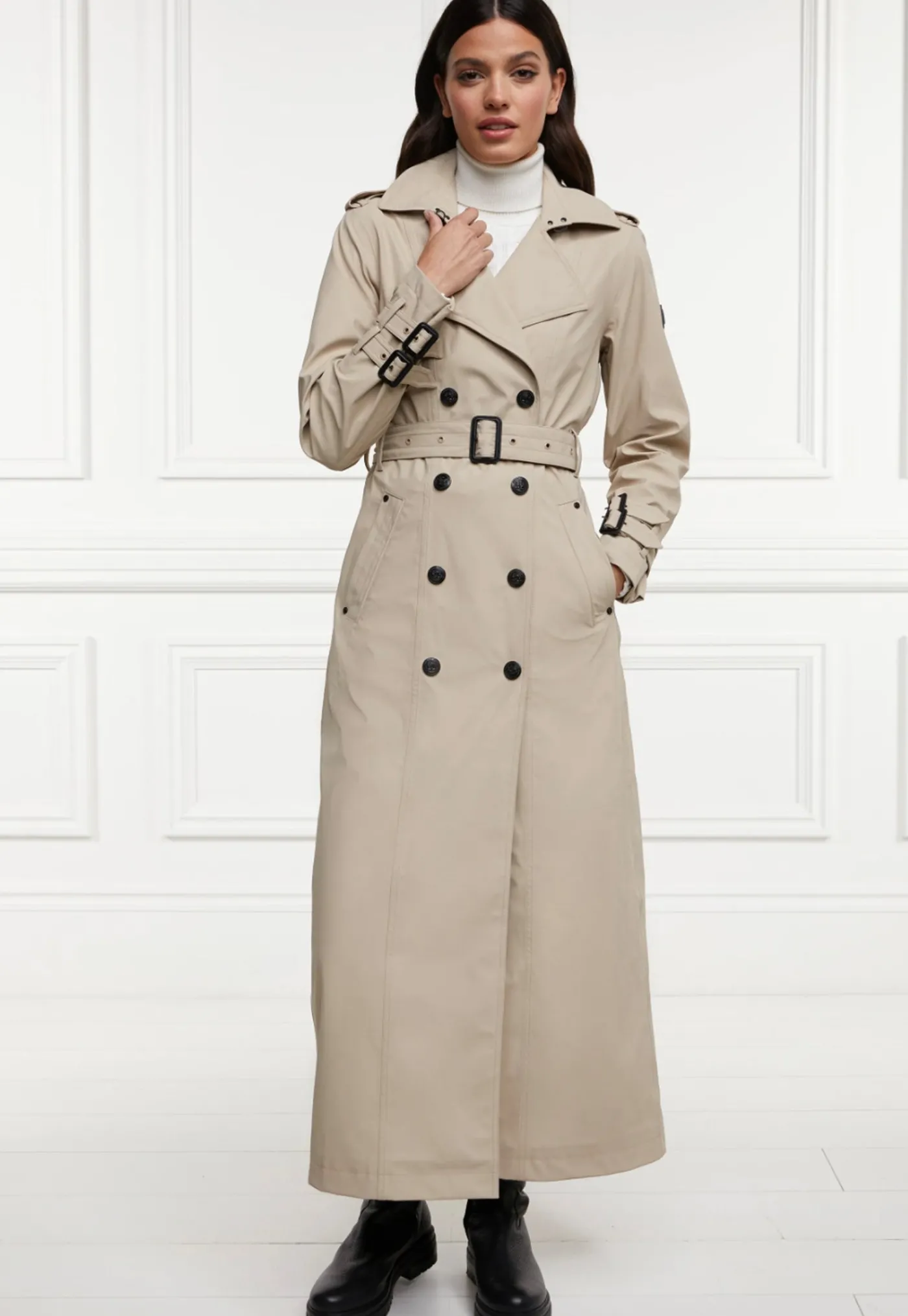 kendall_waterproof_full_l_0.webp Discount Kendall Waterproof Full Length Trench Coat - Stone Women Coats