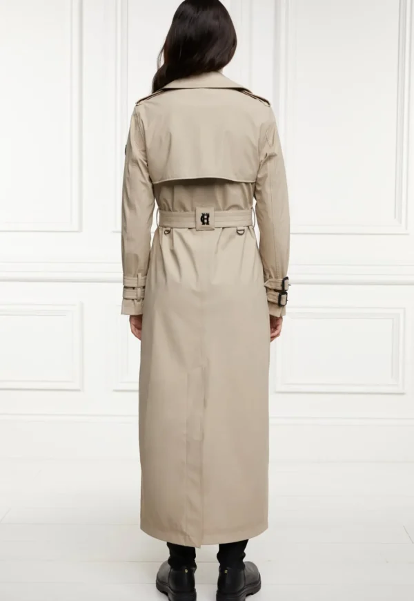Discount Kendall Waterproof Full Length Trench Coat - Stone Women Coats