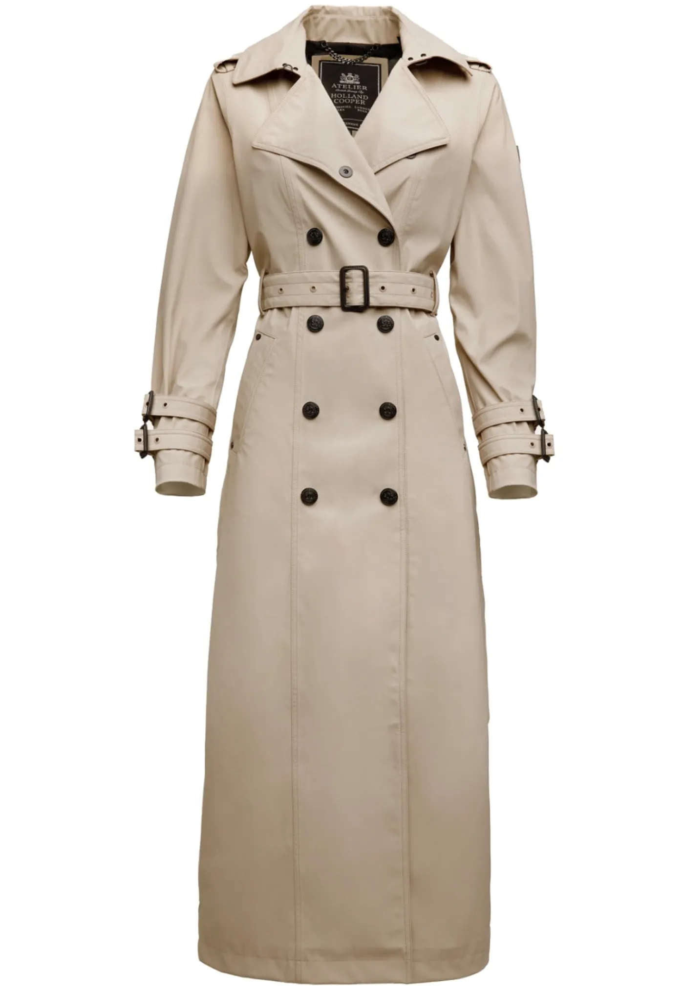 kendall_waterproof_full_l_5.webp Discount Kendall Waterproof Full Length Trench Coat - Stone Women Coats