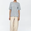 Fashion Kenna Tee - Sterling Melange Women Tops & Tees
