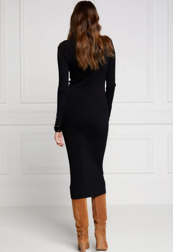 Outlet Kensington Midi Dress - Black Women Dresses