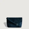 Best Keriana Clutch - Blue Navy Suede Women Bags | Bags