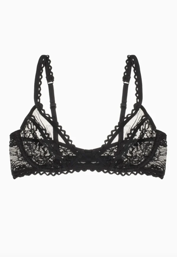 Hot Kiki Underwire Bra - Black Women Lingerie