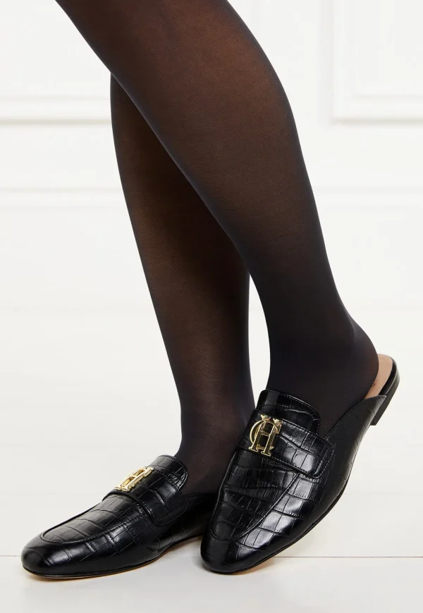 Online Kingston Loafer - Black Croc Footwear