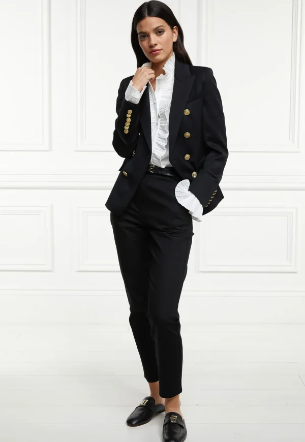 Hot Knightsbridge Blazer - Black Barathea Women Blazers & Jackets