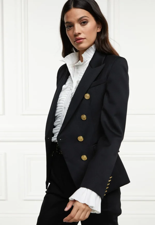 Hot Knightsbridge Blazer - Black Barathea Women Blazers & Jackets