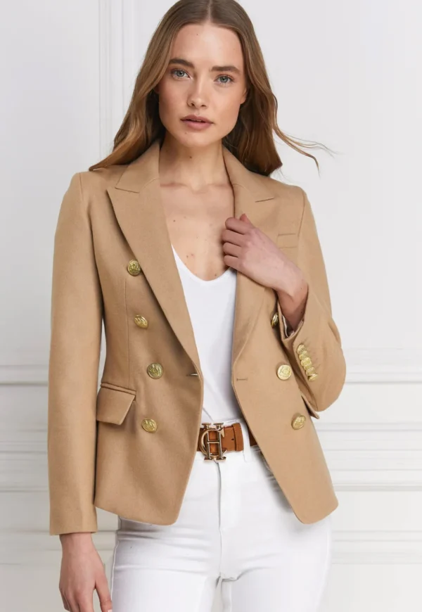 Discount Knightsbridge Blazer - Camel Women Blazers & Jackets