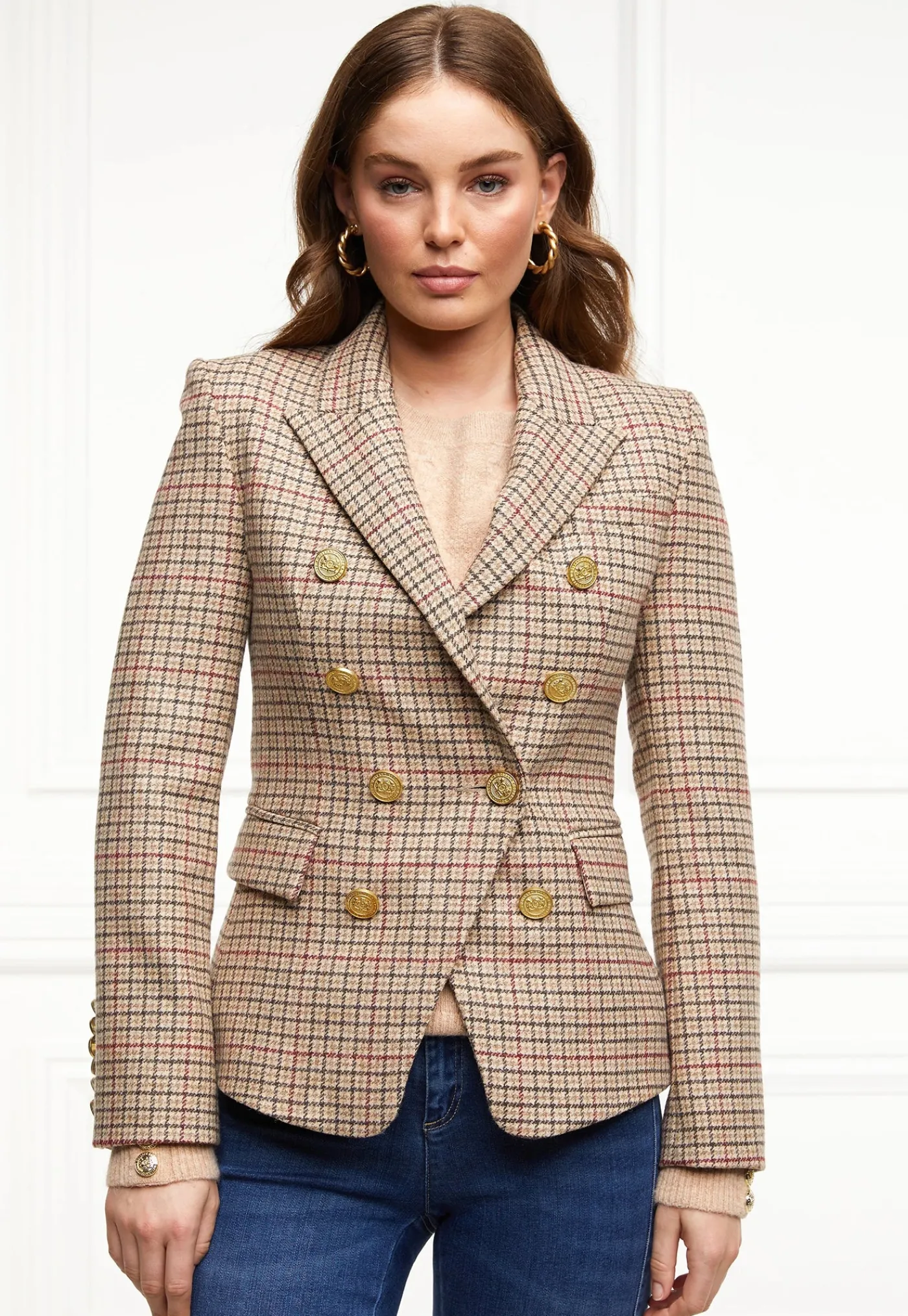 knightsbridge_blazer__cha_3.webp Hot Knightsbridge Blazer - Charlton Tweed Women Blazers & Jackets
