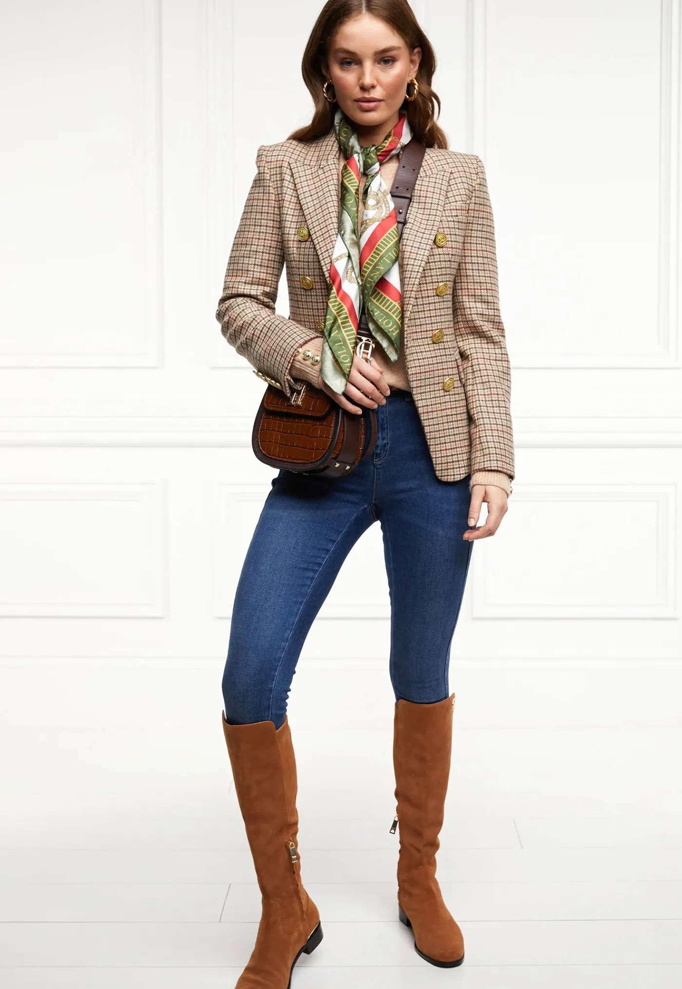 knightsbridge_blazer__cha_4.webp Hot Knightsbridge Blazer - Charlton Tweed Women Blazers & Jackets