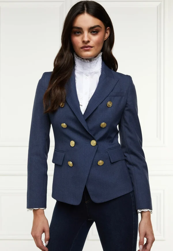 Sale Knightsbridge Blazer - Denim Women Blazers & Jackets