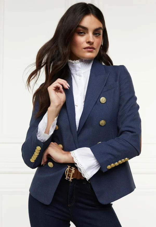 Sale Knightsbridge Blazer - Denim Women Blazers & Jackets
