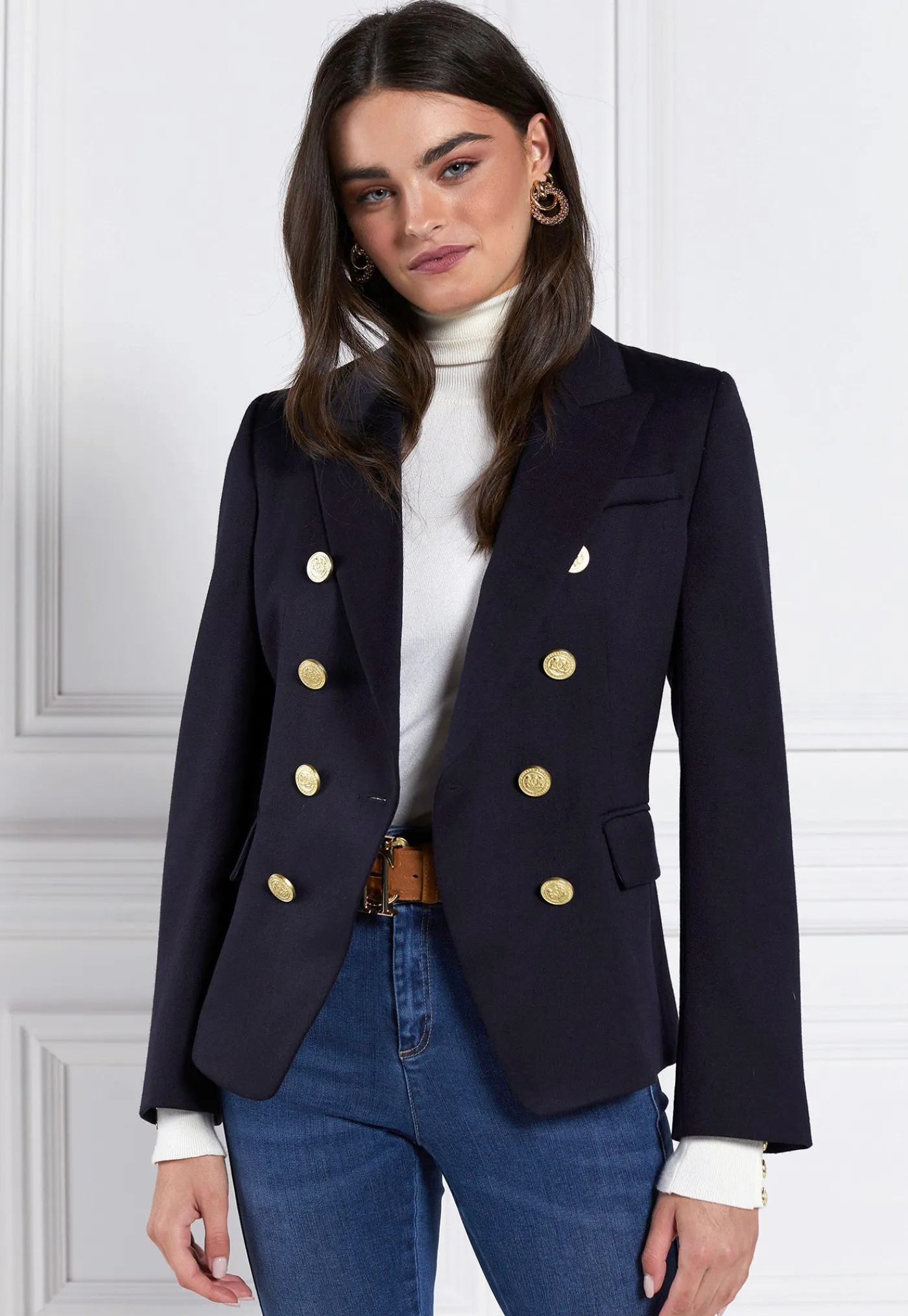 knightsbridge_blazer__nav_1.webp Hot Knightsbridge Blazer - Navy Barathea Women Blazers & Jackets