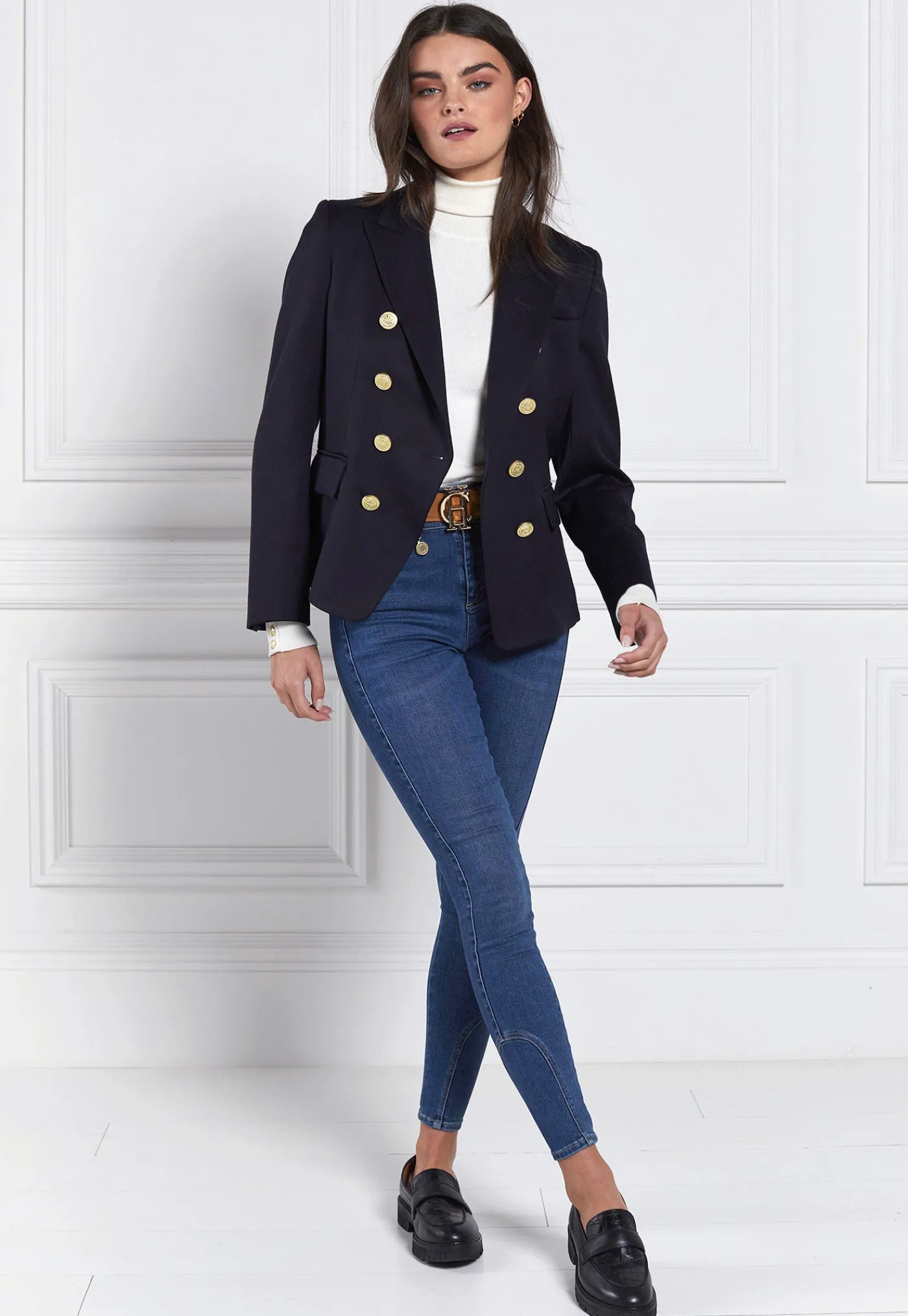 knightsbridge_blazer__nav_2.webp Hot Knightsbridge Blazer - Navy Barathea Women Blazers & Jackets