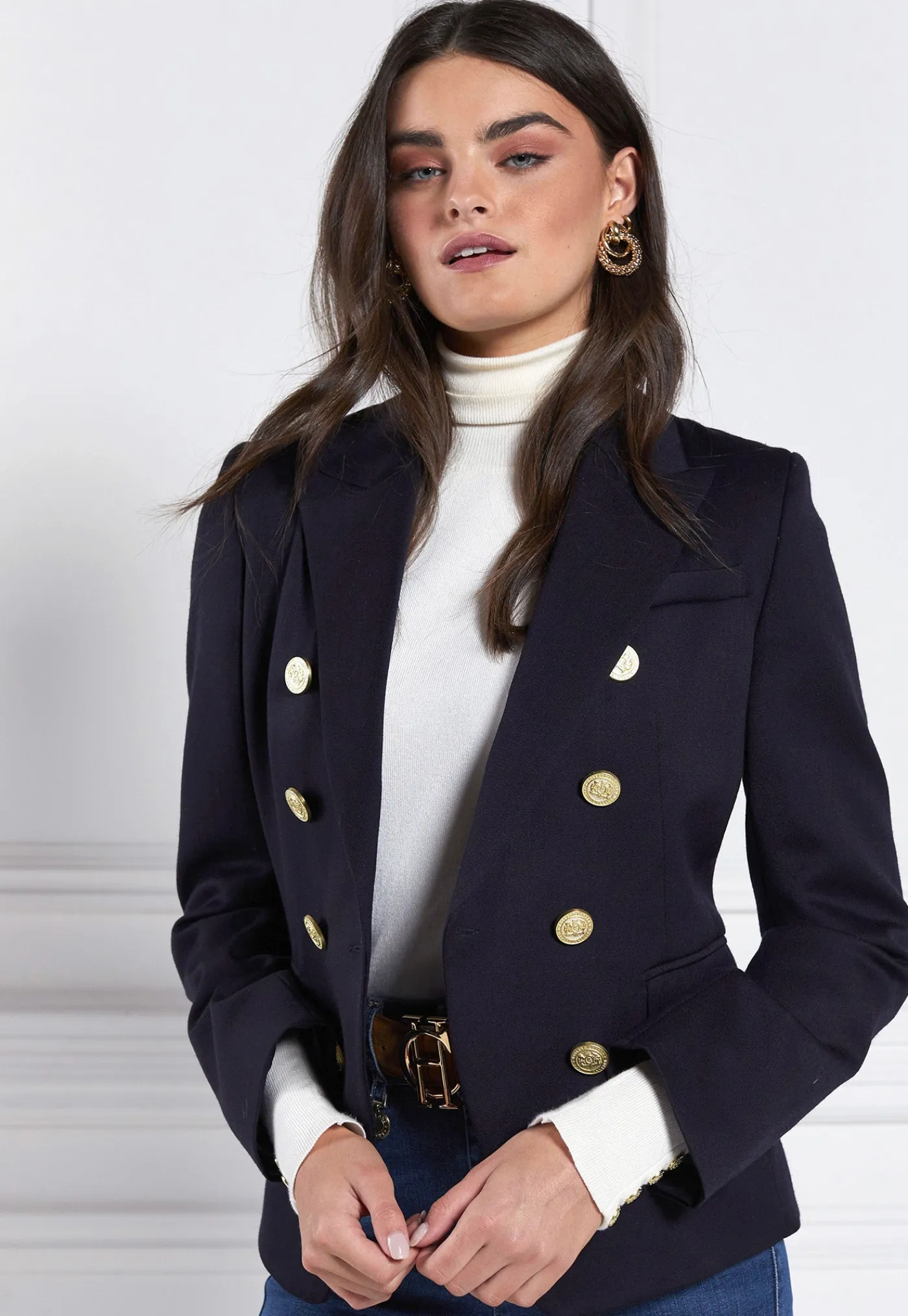 knightsbridge_blazer__nav_5.webp Hot Knightsbridge Blazer - Navy Barathea Women Blazers & Jackets