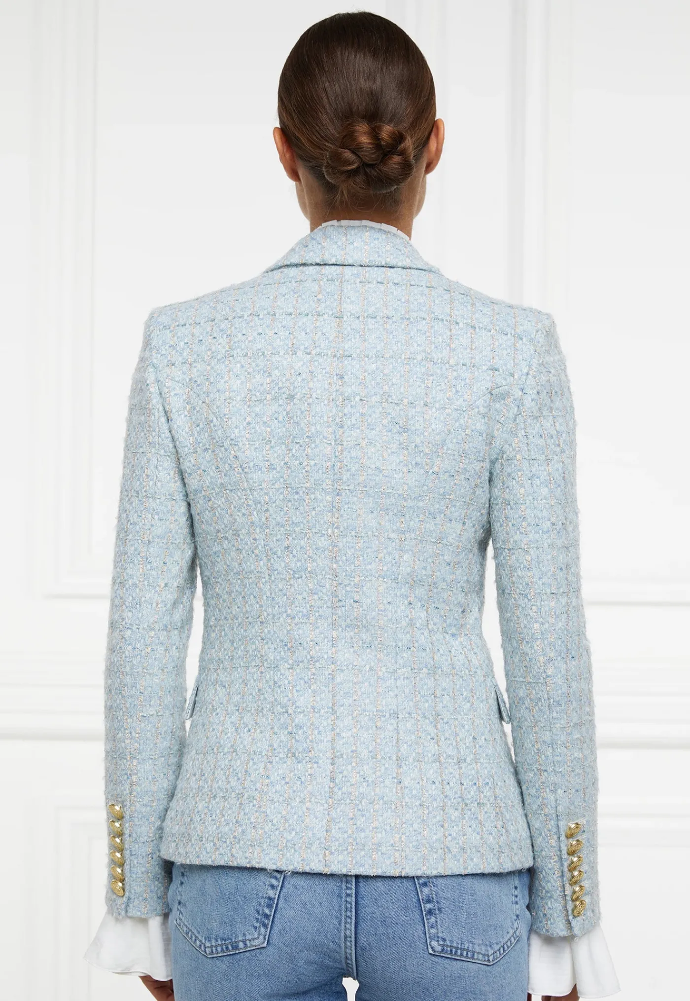 knightsbridge_blazer__sky_5.webp Fashion Knightsbridge Blazer - Sky Blue Boucle Women Blazers & Jackets