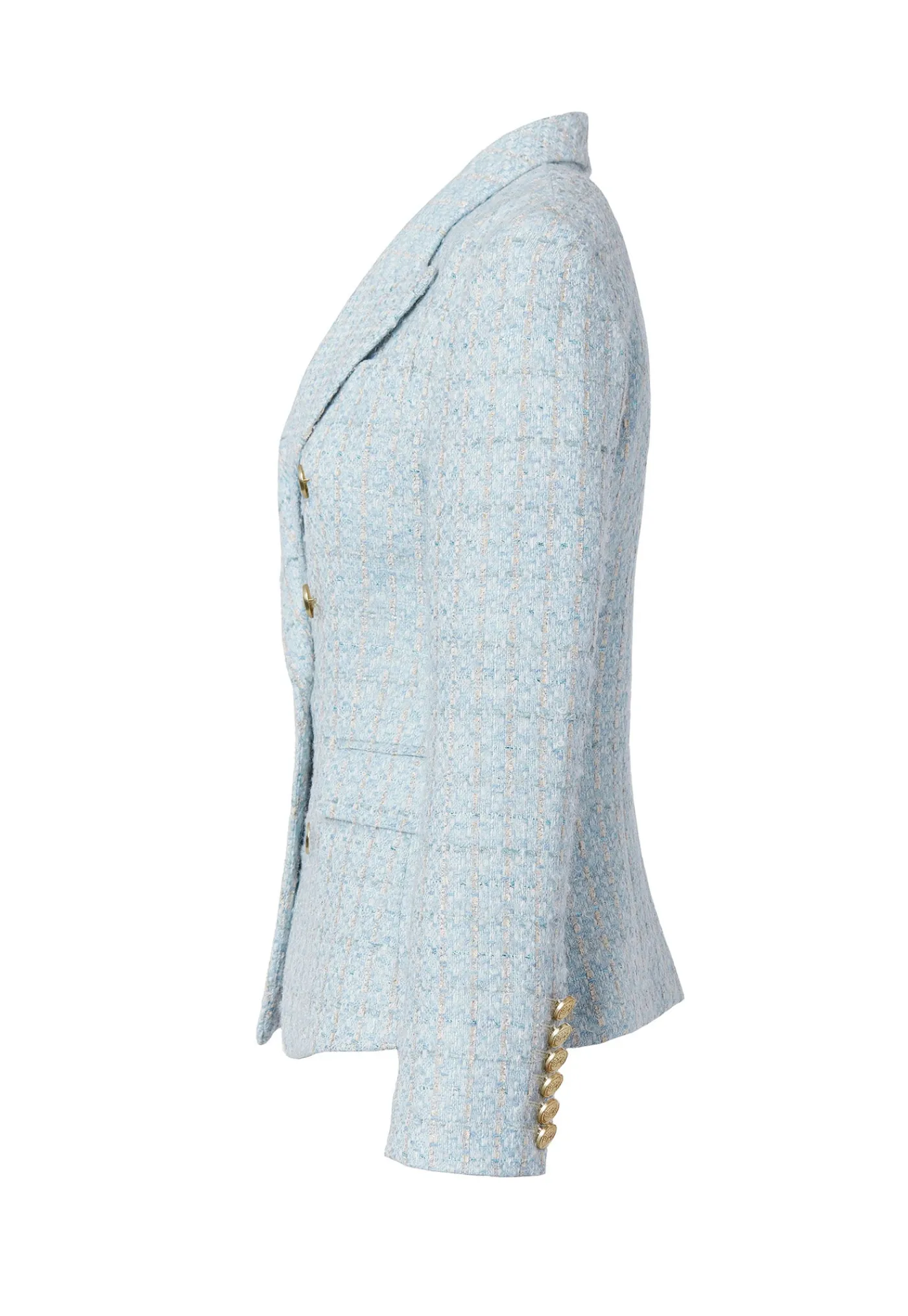 knightsbridge_blazer__sky_8.webp Fashion Knightsbridge Blazer - Sky Blue Boucle Women Blazers & Jackets