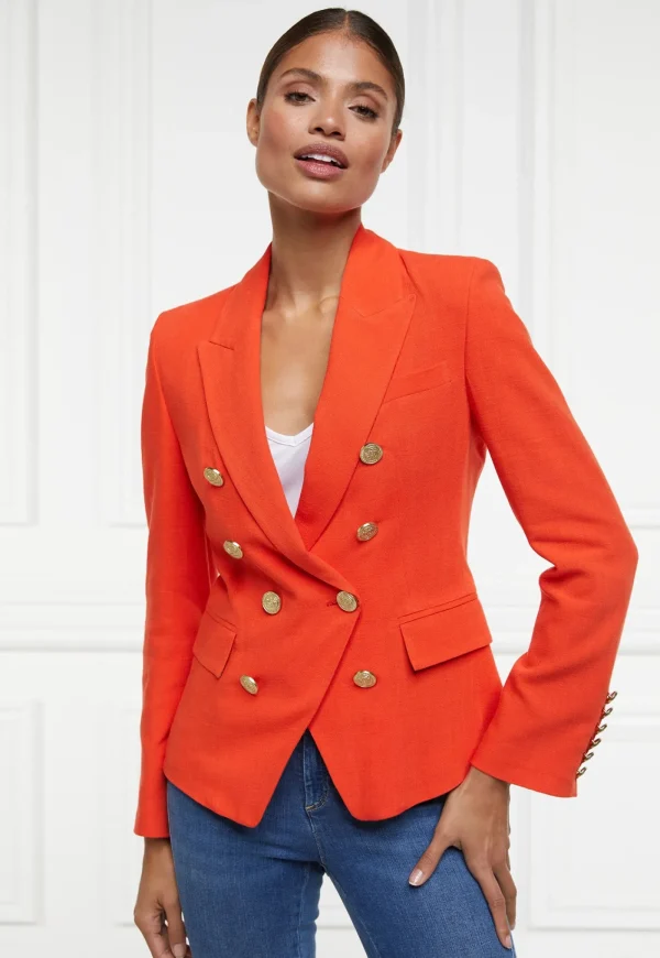Fashion Knightsbridge Linen Blazer - Neroli Women Blazers & Jackets