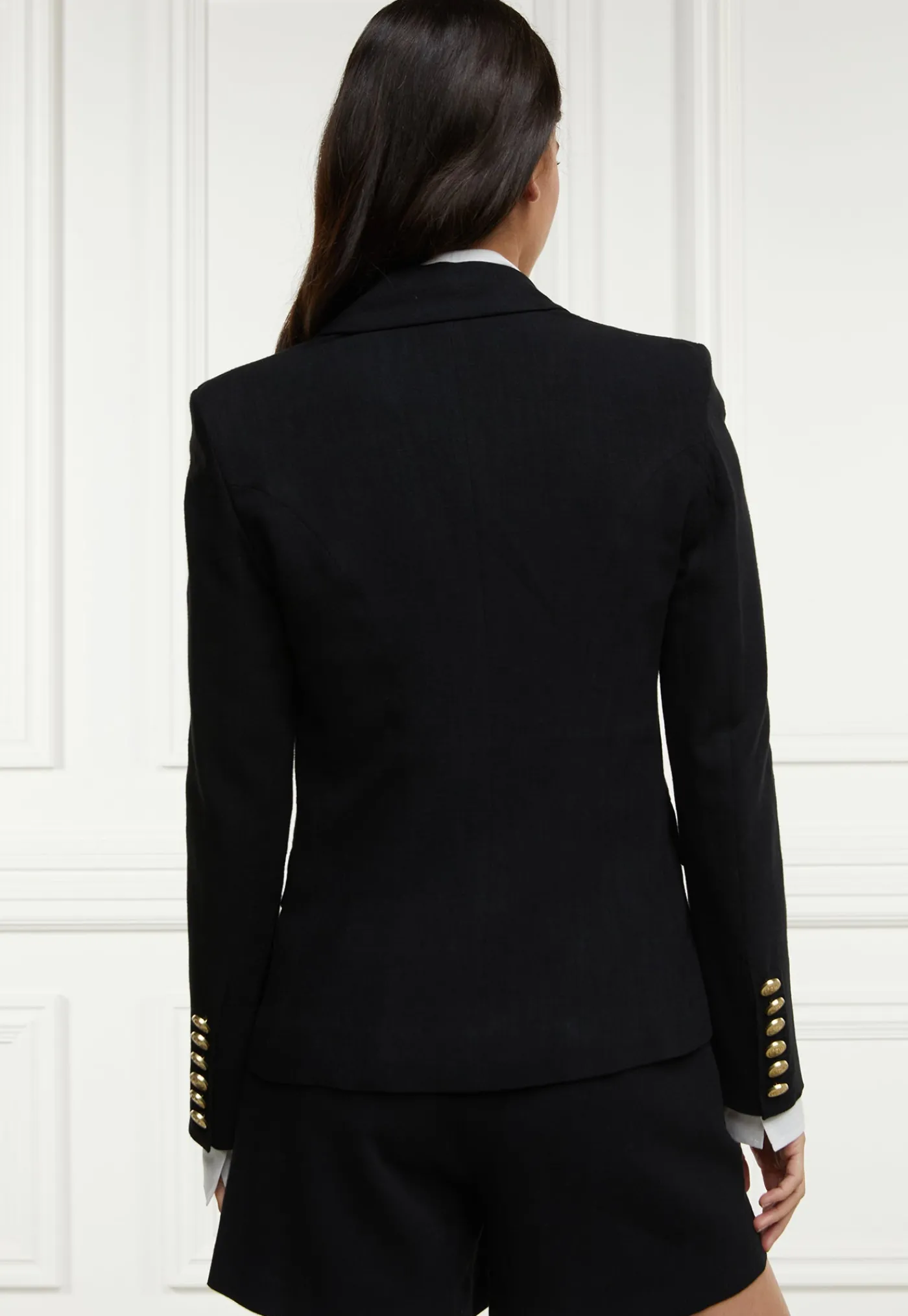 knightsbridge_linen_blaze_6.webp Best Knightsbridge Linen Blazer - Black Women Blazers & Jackets