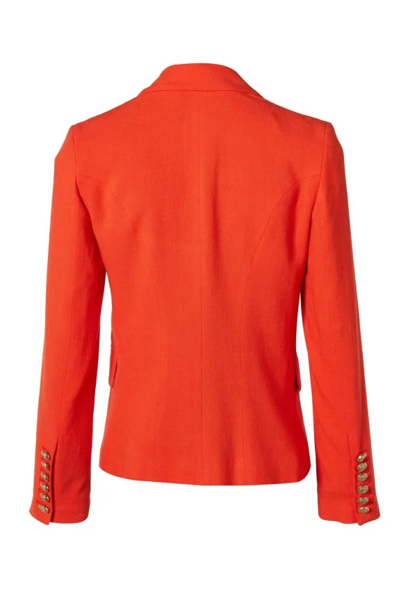 Fashion Knightsbridge Linen Blazer - Neroli Women Blazers & Jackets