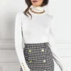 Sale Knightsbridge Skirt - Houndstooth Women Skirts