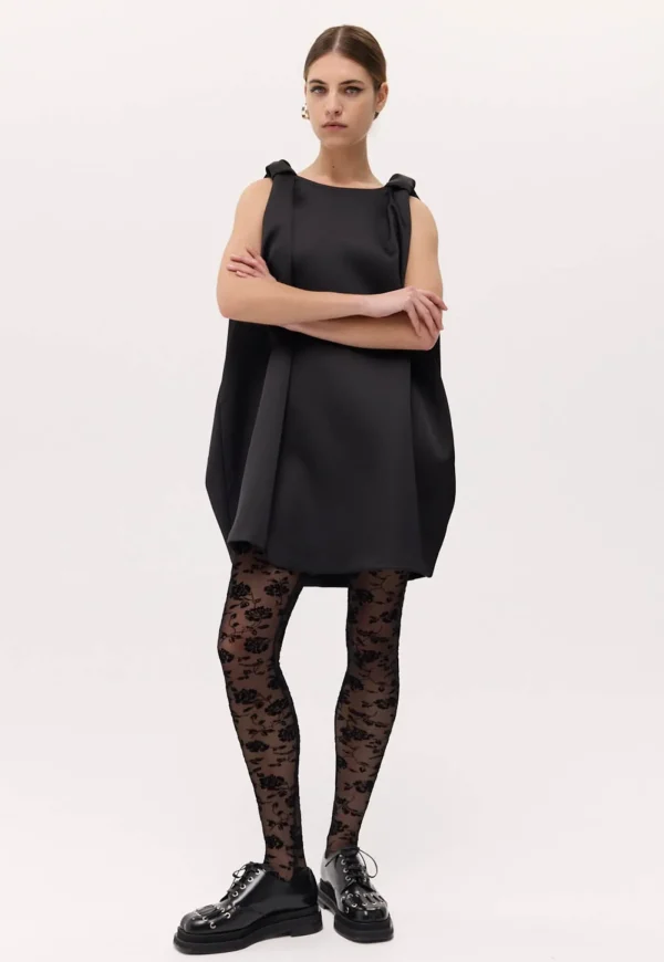 Clearance Knot Dress - Black Women Dresses